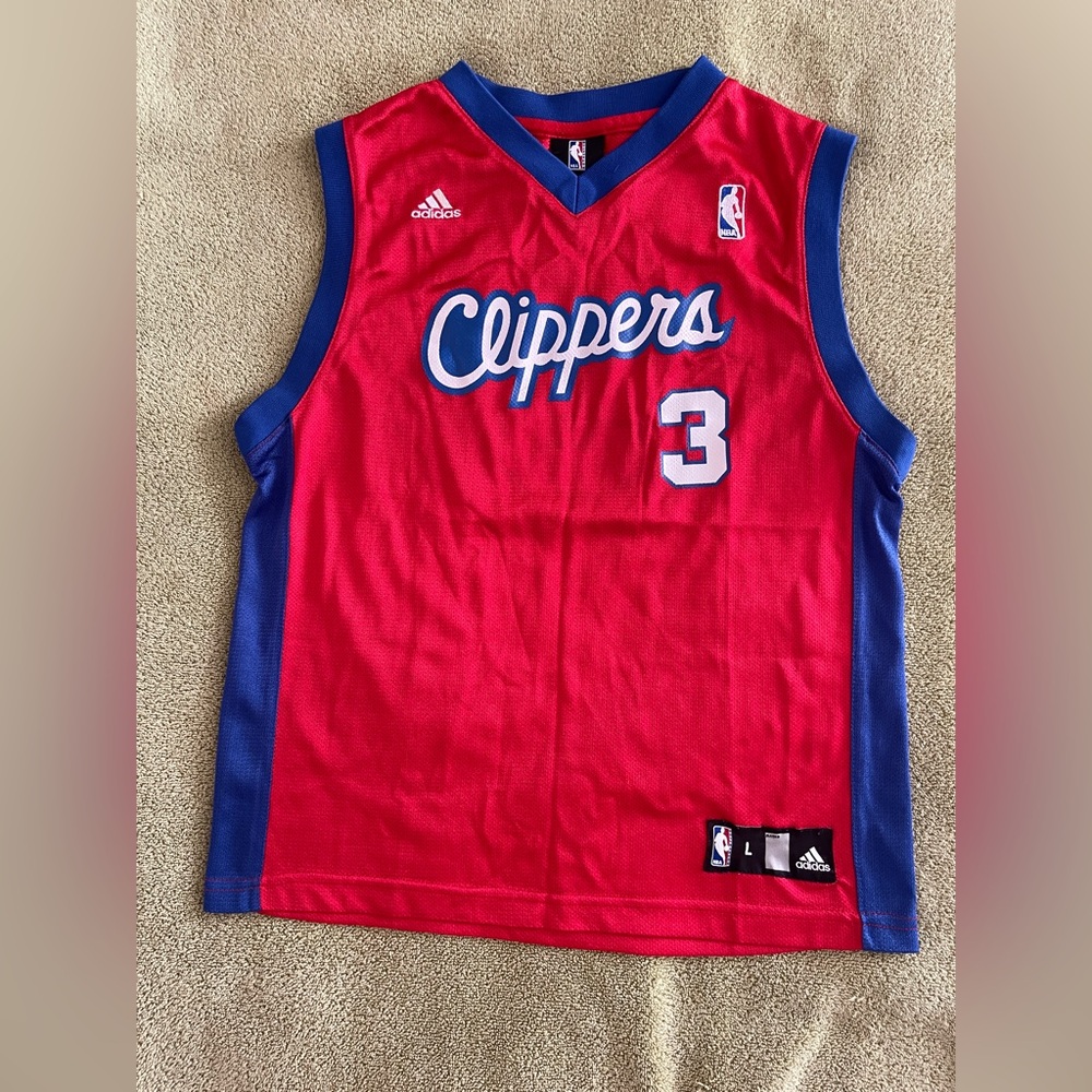 ADIDAS NBA Los Angeles Clippers kids Jersey 14-16 Basketball Intuit Dome Lakers